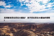 足球解说巴拉巴拉小魔仙？ 关于巴拉巴拉小魔仙的视频？