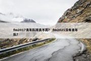 fm2017青年队球员不亮？ fm2021没有青年队？