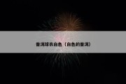 普洱球衣白色（白色的普洱）