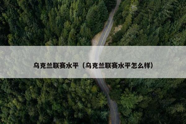 乌克兰联赛水平（乌克兰联赛水平怎么样）