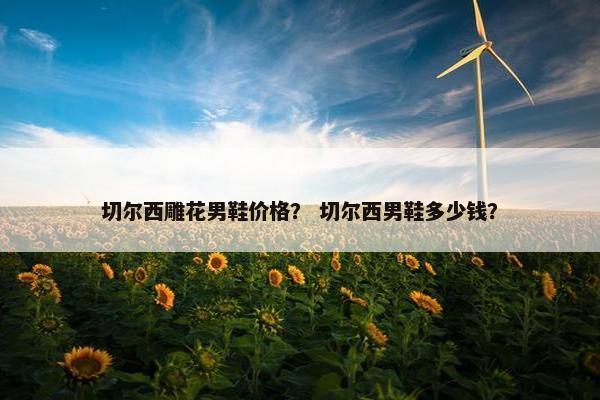 切尔西雕花男鞋价格？ 切尔西男鞋多少钱？