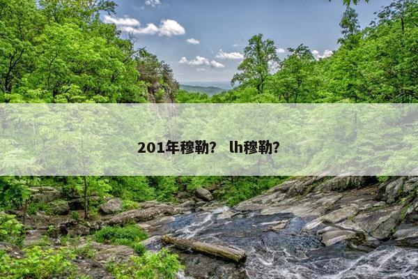 201年穆勒？ lh穆勒？