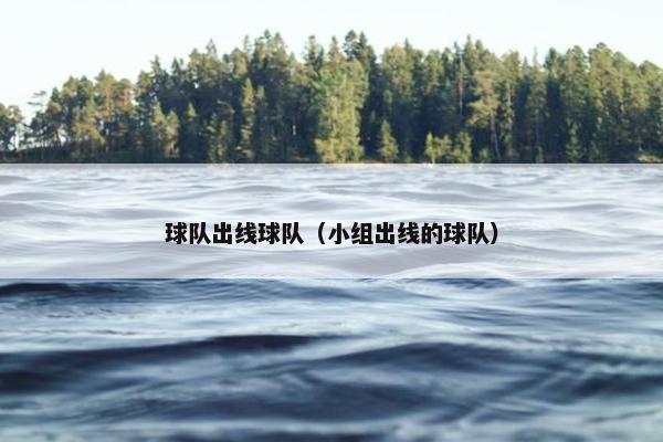 球队出线球队（小组出线的球队）