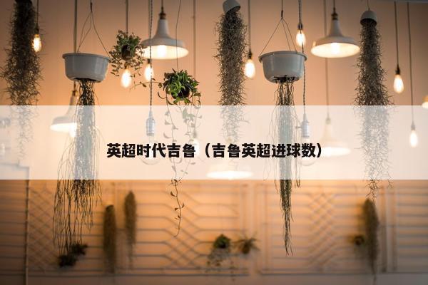 英超时代吉鲁（吉鲁英超进球数）