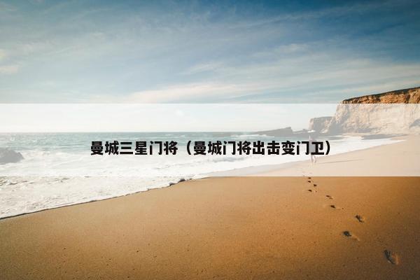 曼城三星门将（曼城门将出击变门卫）