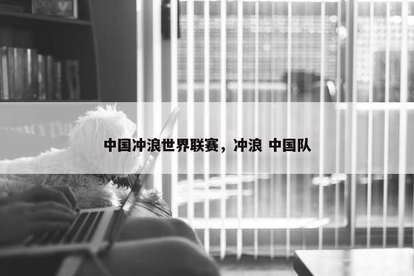 中国冲浪世界联赛，冲浪 中国队