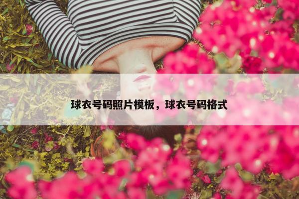 球衣号码照片模板，球衣号码格式