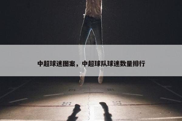 中超球迷图案，中超球队球迷数量排行
