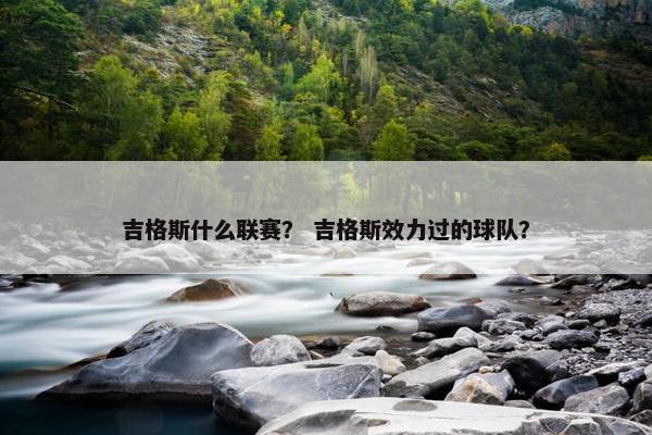 吉格斯什么联赛？ 吉格斯效力过的球队？