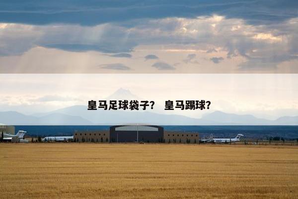 皇马足球袋子？ 皇马踢球？