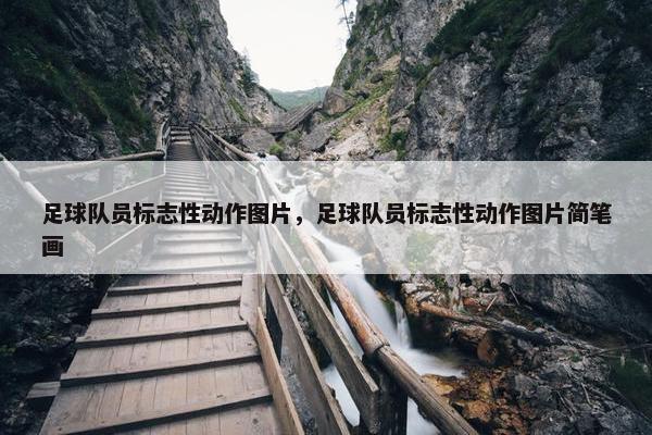 足球队员标志性动作图片，足球队员标志性动作图片简笔画