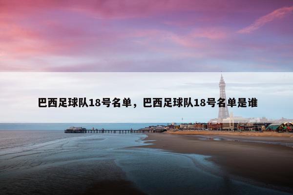 巴西足球队18号名单，巴西足球队18号名单是谁