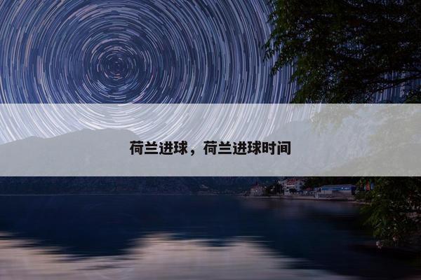 荷兰进球，荷兰进球时间