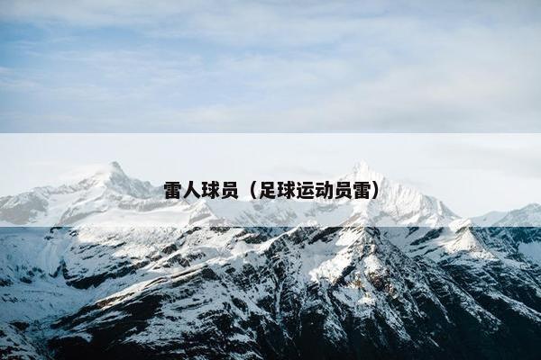 雷人球员（足球运动员雷）
