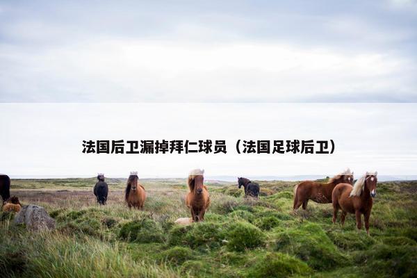 法国后卫漏掉拜仁球员（法国足球后卫）