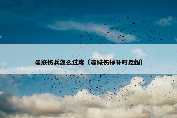 曼联伤兵怎么过度（曼联伤停补时反超）