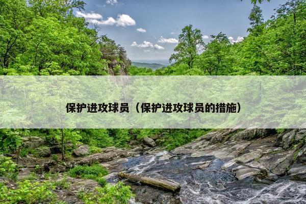 保护进攻球员（保护进攻球员的措施）
