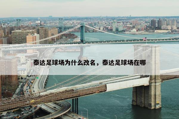泰达足球场为什么改名，泰达足球场在哪