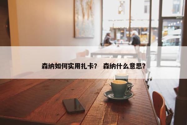 森纳如何实用扎卡? 森纳什么意思? 森纳如何实用扎卡? 森纳什么意思?