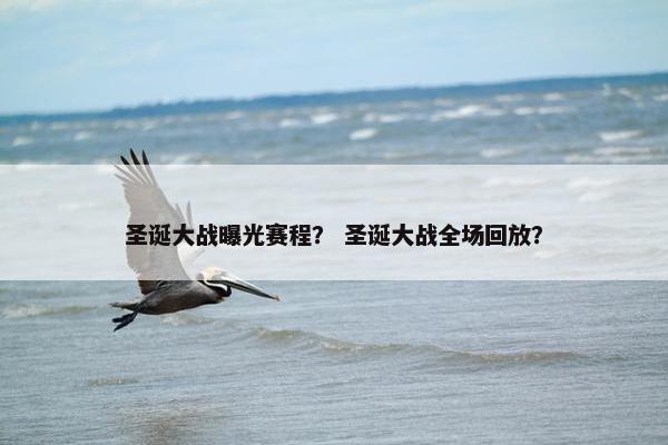 圣诞大战曝光赛程? 圣诞大战全场回放? 圣诞大战曝光赛程? 圣诞大战全场回放?