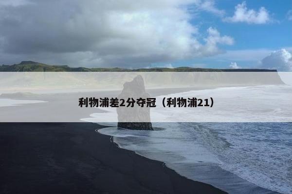 利物浦差2分夺冠(利物浦21) 利物浦差2分夺冠(利物浦21)