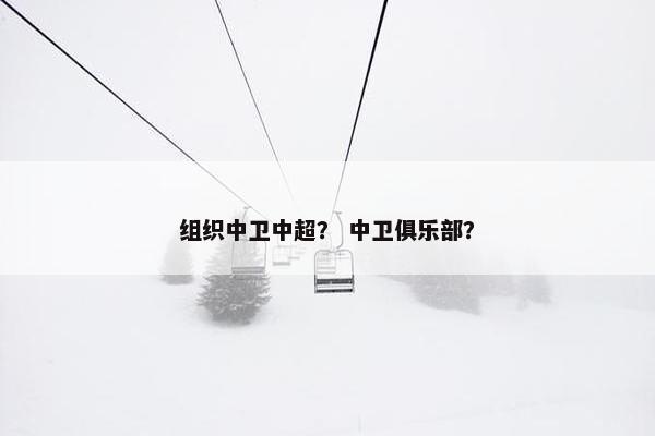 组织中卫中超? 中卫俱乐部? 组织中卫中超? 中卫俱乐部?
