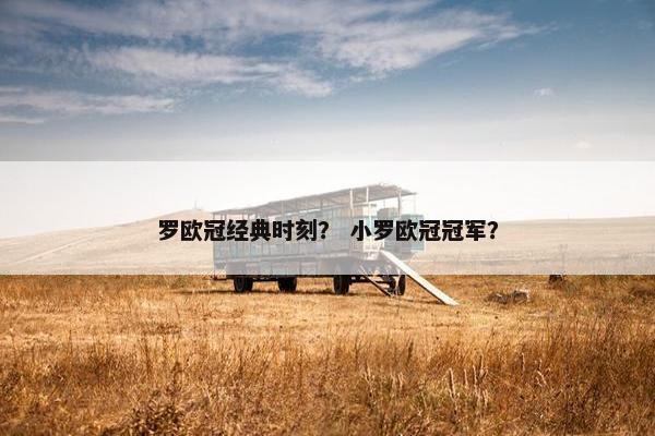 罗欧冠经典时刻? 小罗欧冠冠军? 罗欧冠经典时刻? 小罗欧冠冠军?