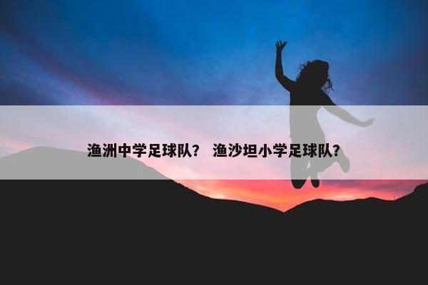 渔洲中学足球队？ 渔沙坦小学足球队？