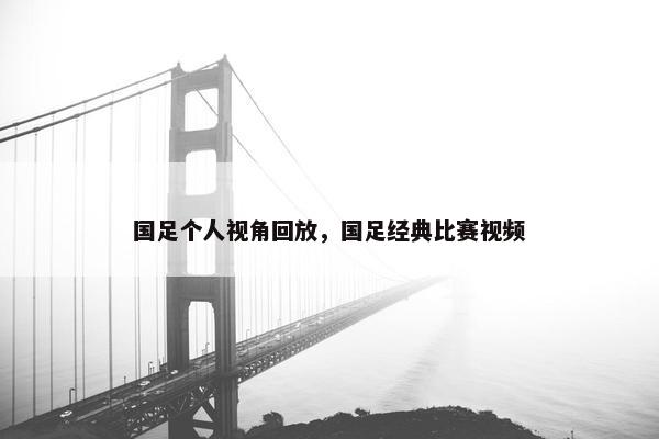 国足个人视角回放，国足经典比赛视频