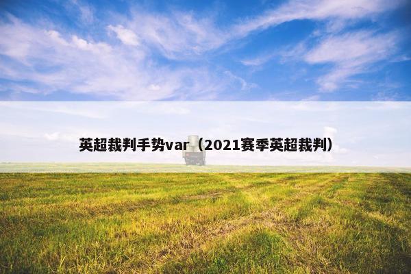 英超裁判手势var(2021赛季英超裁判) 英超裁判手势var(2021赛季英超裁判)